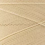 Bobine de fil ciré Linhasita pour micro macramé 1 mm - Sand (924) x168m