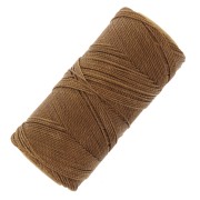 Bobine de fil ciré Linhasita pour micro macramé 1 mm - Bois (21) x168m