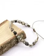 Bobine de fil ciré Linhasita pour micro macramé 1 mm - Cèdre (511) x168m