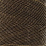 Bobine de fil ciré Linhasita pour micro macramé 1 mm - Kaki foncé (844) x168m