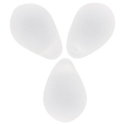 Gouttes 6x9 mm Crystal Mat x25