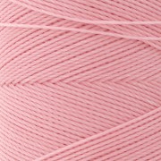 Bobine de fil ciré Linhasita pour micro macramé 0.75 mm - Baby Pink (239) x228m