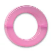 Anneau Polaris brillant 25 mm Rose x1