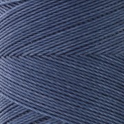 Bobine de fil ciré Linhasita pour micro macramé 0.75 mm - Denim (1037) x228m