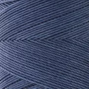 Bobine de fil ciré Linhasita pour micro macramé 0.75 mm - Denim (1037) x228m