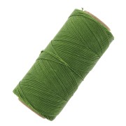 Bobine de fil ciré Linhasita pour micro macramé 0.75 mm - Grass Green (352) x228m|raw }}