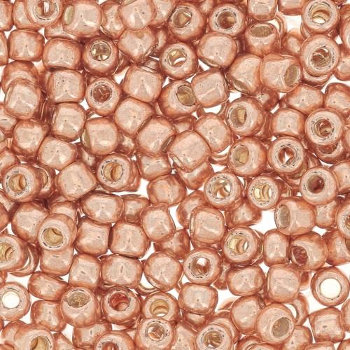 Rocaille Toho 8/0 TO8R0551 - PF Galvanized Rose Gold x8g