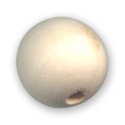 Perles rondes en bois brut 25 mm x8|raw }}