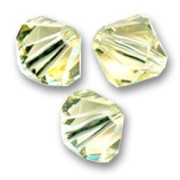 Toupies en cristal PureCrystal 6 mm Jonquil  x20