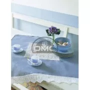 Fil à crocheter Babylo 10 DMC en coton Blanc x 530 m