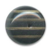 Ronde aplatie natural effect 16 mm Dark Koron x1