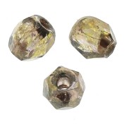 Facettes 3 mm Crystal Lila Gold Luster x50|raw }}