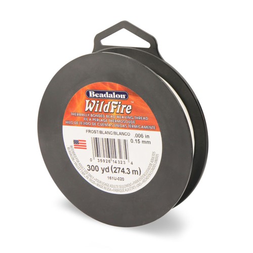 Fil nylon tressé WildFire 0.15 mm - Blanc x274.3 m