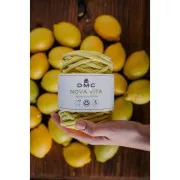 Bobine de cordon DMC 4 mm coton recyclé pour macramé - Eco Vita 12 - Vanille x55m