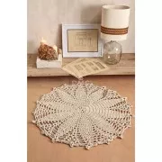 Bobine de cordon DMC 4 mm coton recyclé pour macramé - Eco Vita 12 - Beige x55m