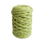 Bobine de cordon DMC 4 mm coton recyclé pour macramé - Eco Vita 12 Vert Clair x55m