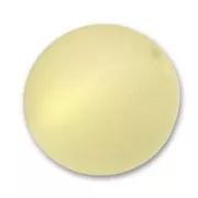 Perle ronde Polaris Dépolie 10 mm Jonquil x1
