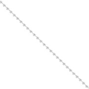 Chaîne maille boule 1.9 mm en Argent 925 x50 cm