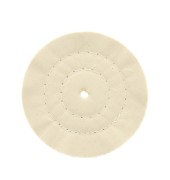 Disque de polissage pour touret à polir cousu en coton 150x20 mm x1