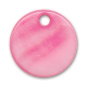 Lot de 10 Sequins Nacre 12,5 mm Rose