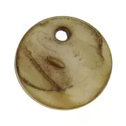 Lot de 10 Sequins Nacre 12,5 mm Light bronze