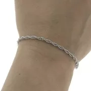 Chaîne maille Corde 2.7 mm en Acier inoxydable 316L x1m