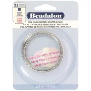 Fil carré 0.64 mm - Acier inoxydable 316L x6.5m