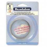 Fil carré 0.81 mm - Acier inoxydable 316L x3m