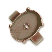 Bague serti pour cabochon PureCrystal 4120 18x13 mm - Cuivré Vieilli x1|raw }}