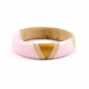 Bracelet fin 18 mm en bois brut Medium à personnaliser et décorer x1