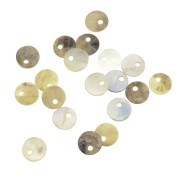 Sequins ronds 6 mm en nacre x20|raw }}