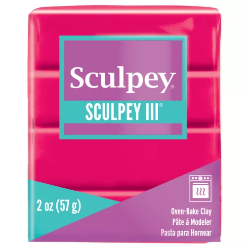 Pâte Sculpey III 57 gr Rouge (n°083)
