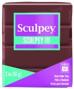 Pâte Sculpey III 57 gr Chocolat (n°053)