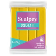 Pâte Sculpey III 57 gr Jaune (n°072)|raw }}