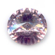 Cabochon PureCrystal 1122 Rivoli 14 mm Light Amethyst x1