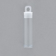 Petit tube de rangement 5.2x1.4 cm - modèle 14 - pour perles de rocailles x1|raw }}
