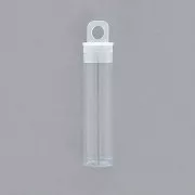 Petit tube de rangement 5.2x1.4 cm - modèle 14 - pour perles de rocailles x1