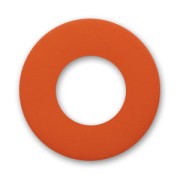 Perle rondelle Polaris dépolie 12 mm Hyacinth x1|raw }}