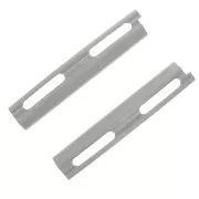 Lames pour rouleau de la machine à pâte Imperia 143x23 mm - Gris x2