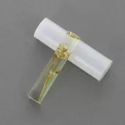 Moule silicone rond pour réaliser des pendentifs en résine 49 mm x1