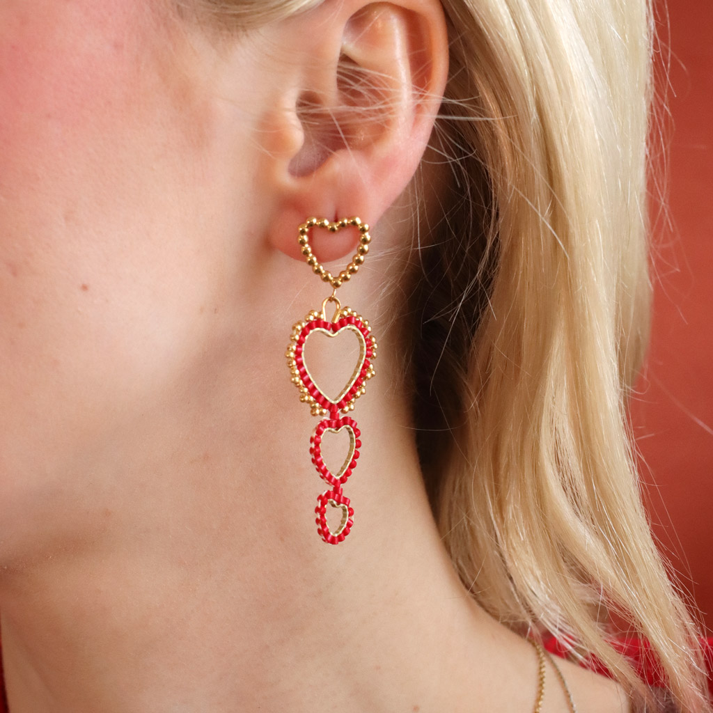 Miyuki Delica 11/0 DB0791 - Dyed Semi Mat Opaque Bright Red x8g