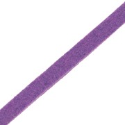 Lacet Suedine 3x1.3 mm Mauve x 2.8 m