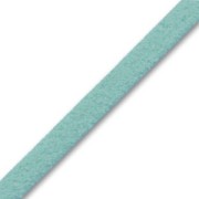 Lacet Suedine 3x1.3 mm Light Turquoise x 2.8 m|raw }}