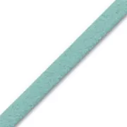 Lacet Suedine 3x1.3 mm Light Turquoise x 2.8 m