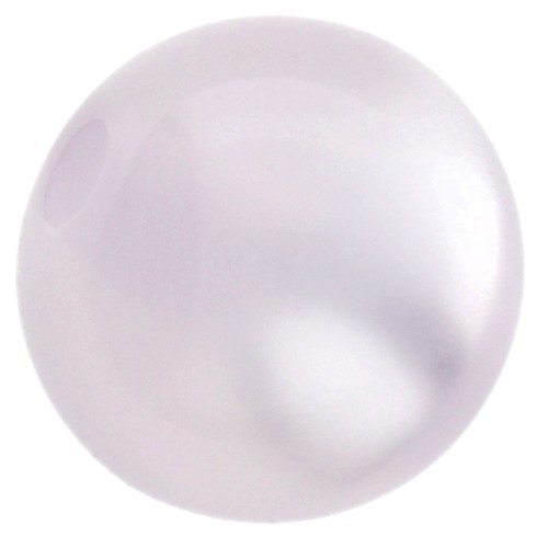 Perle ronde Polaris brillante 12 mm Lilas clair x1