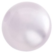 Perle ronde Polaris brillante 16 mm Lilas clair x1