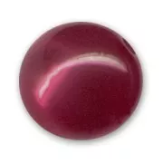 Perle ronde Polaris brillante 16 mm Burgundy x1
