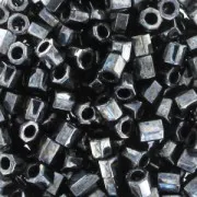 Miyuki Delica 8/0 Hex Cut DBLC0001 - Gunmetal x10g