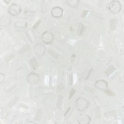 Miyuki Delica 8/0 Hex Cut DBLC0050 - Luster Crystal x10g|raw }}