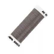 Fil à broder de soie ovale pour broderie traditionnelle - Greige (3414) x30m